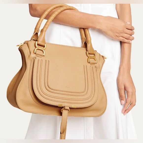 - Chloe Small Marcie Satchel Bag. - Picture 2 of 16